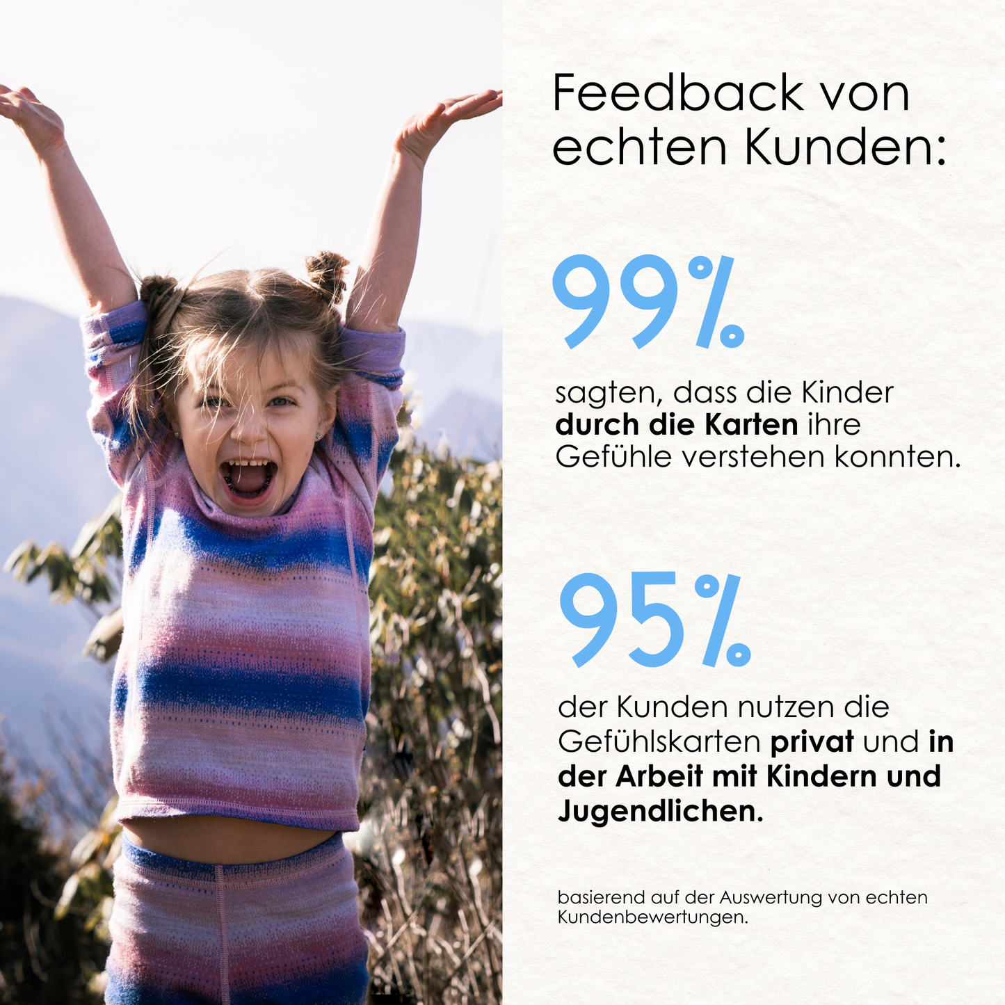 50 Gefühlskarten für Kinder
