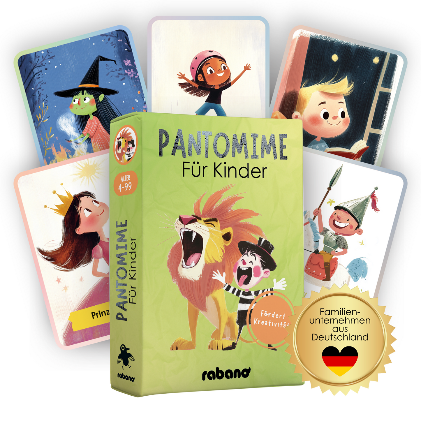 Pantomime Spiel für Kinder – Bewegungsspiel