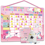 Sternchentafel für Kinder Einhorn