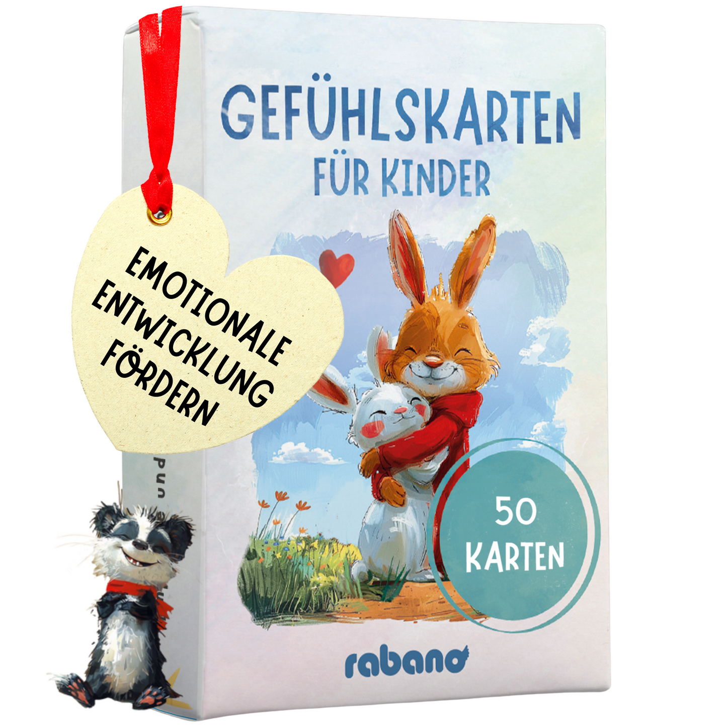 50 Gefühlskarten für Kinder