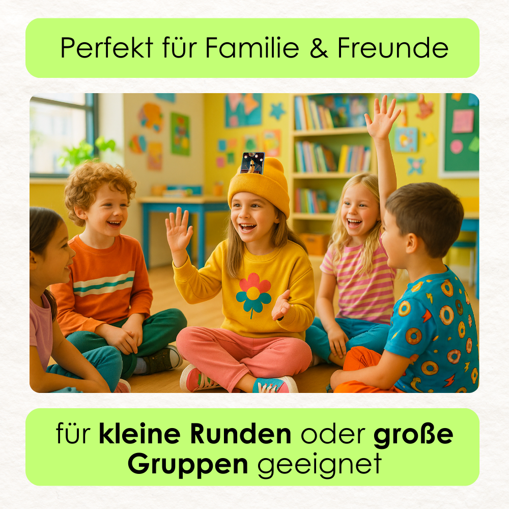 Wer bin ich? – Kinder Rate- und Lernspiel ab 5 Jahren