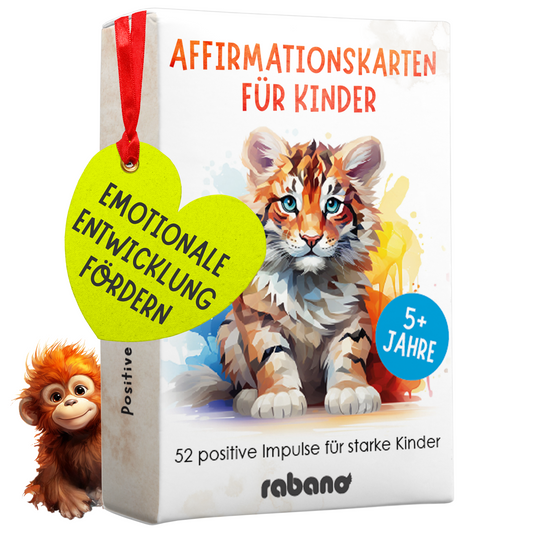 52 Affirmationskarten für Kinder