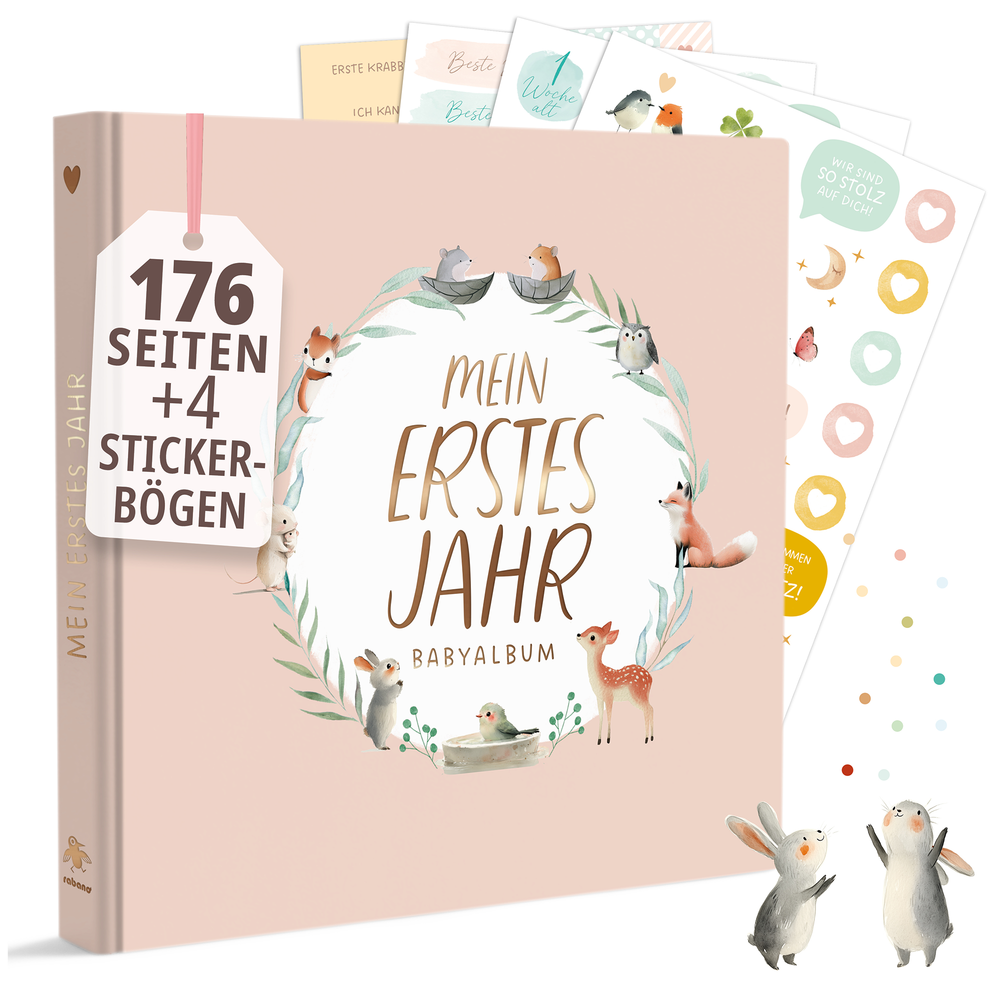 Babyalbum Premium Rosa