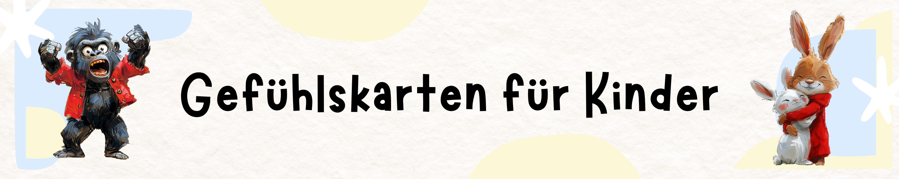 Gefuehlskarten fuer Kinder – emotionale Entwicklung spielerisch foerdern mit tierischen Charakteren zum Gefuehle erkennen, benennen und verstehen lernen