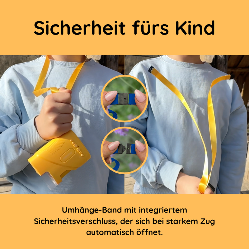 Rabano Entdecker Mikroskop für Kinder - Blau