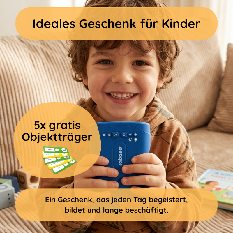 Rabano Entdecker Mikroskop für Kinder - Blau