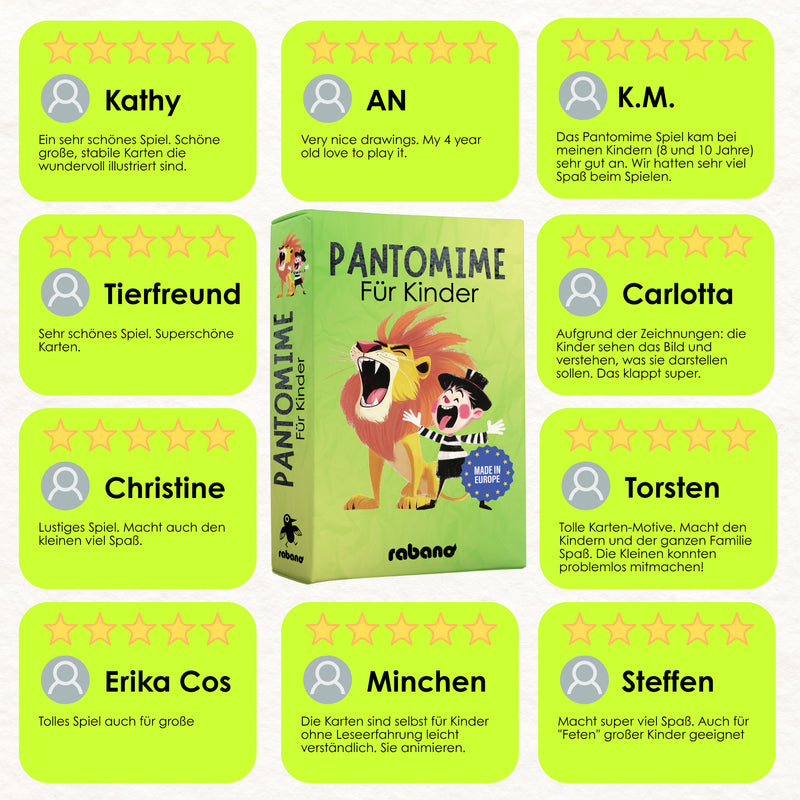 Pantomime – Kreativspiel