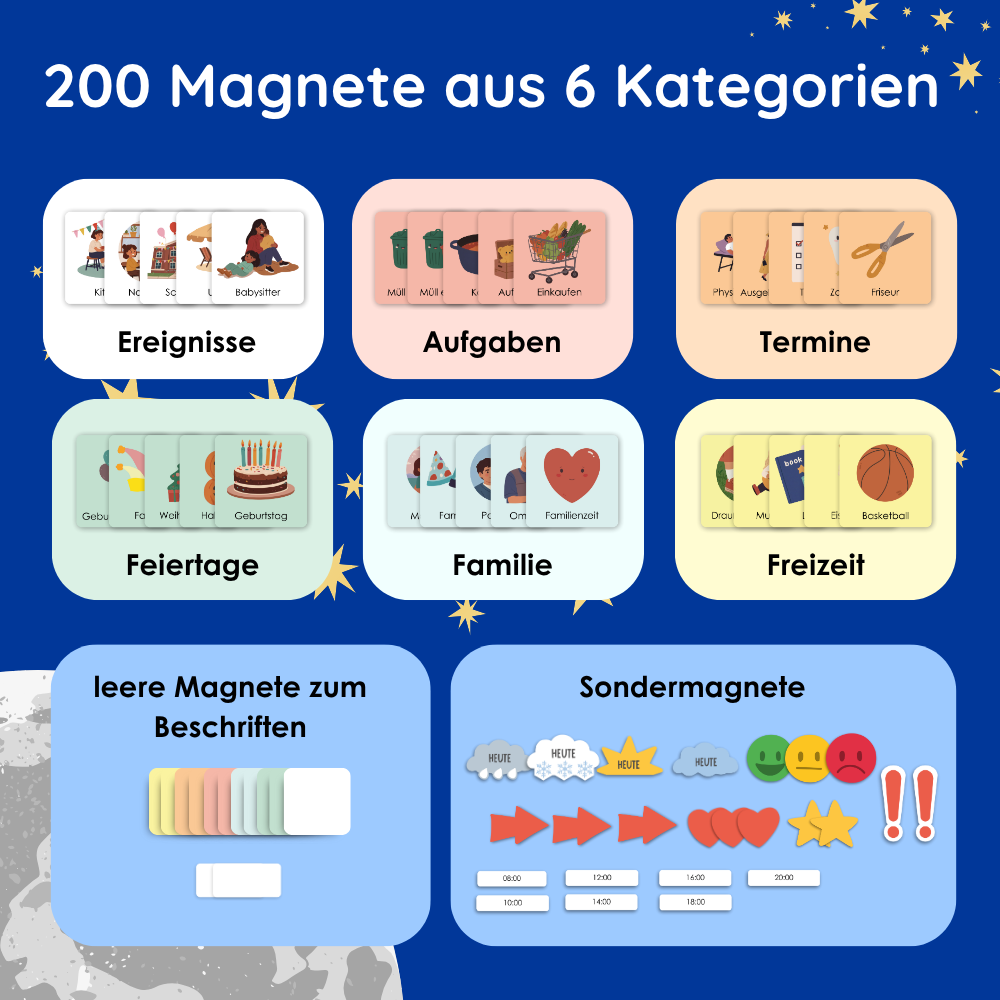Wochenplaner für Kinder